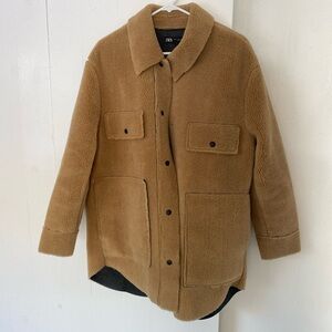 Shearling Zara coat